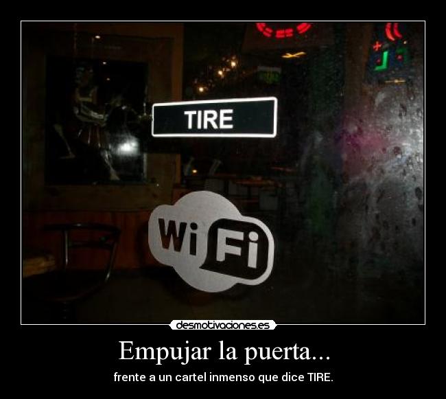 carteles puerta desmotivaciones