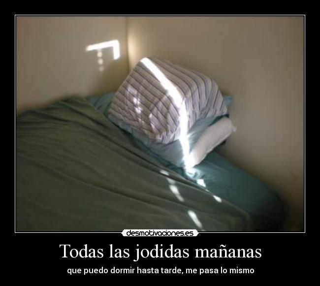 Todas las jodidas mañanas -