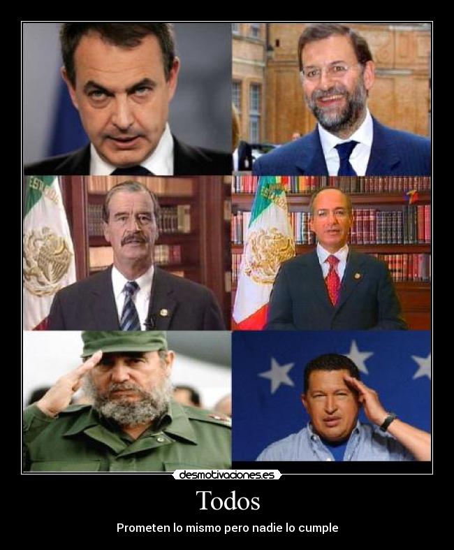 carteles politica espana mexico desmotivaciones