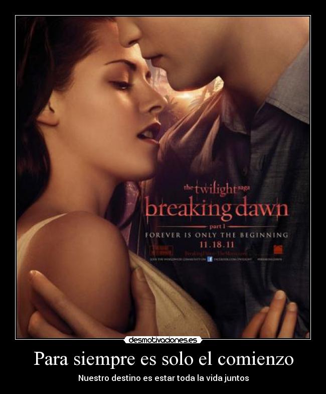 Para siempre es solo el comienzo -