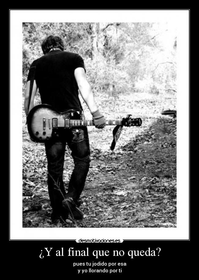 ¿Y al final que no queda? - 