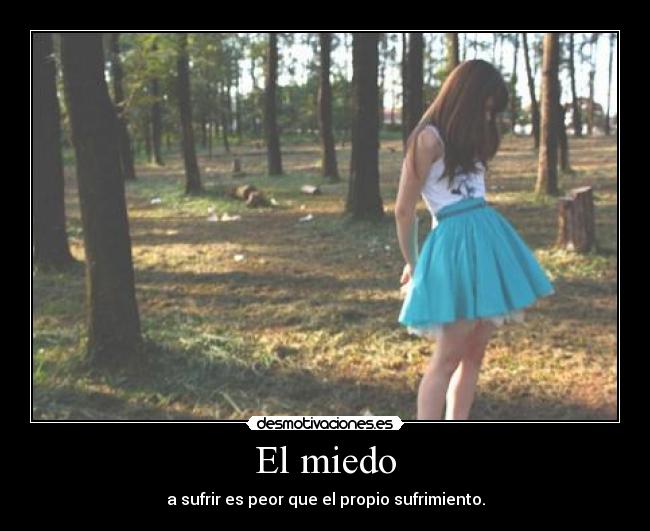 El miedo - 