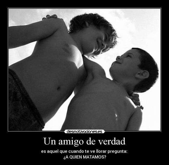 Un amigo de verdad -