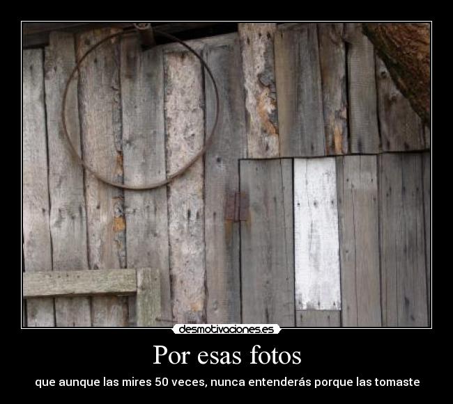 Por esas fotos - 