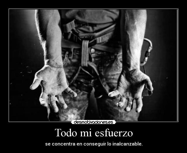 Todo mi esfuerzo -