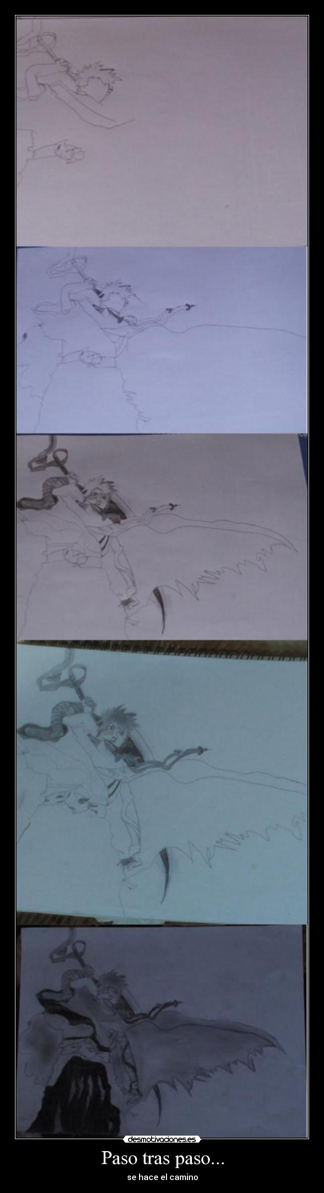 Paso tras paso... - se hace el camino