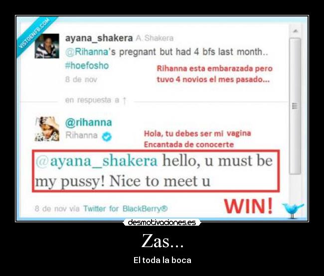 Zas... - El toda la boca