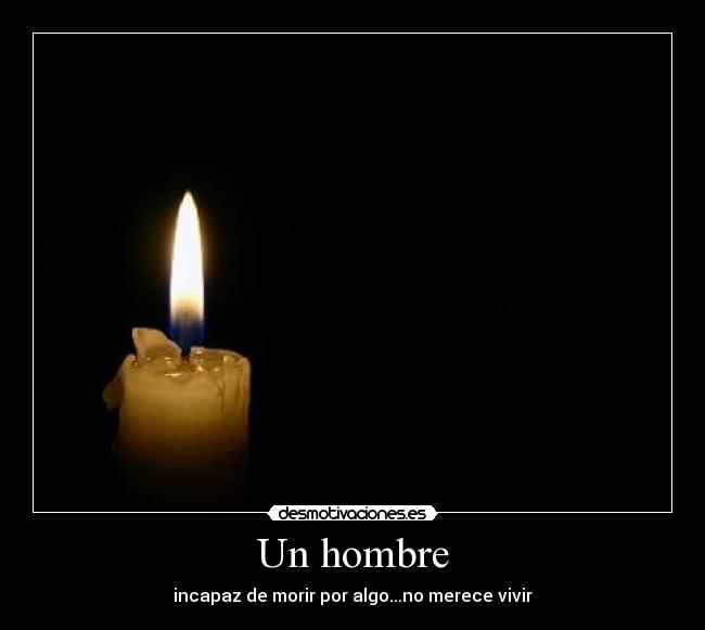 Un hombre - 