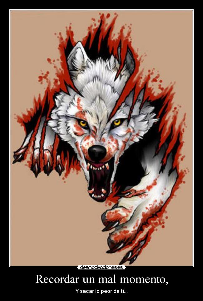 Recordar un mal momento, - 