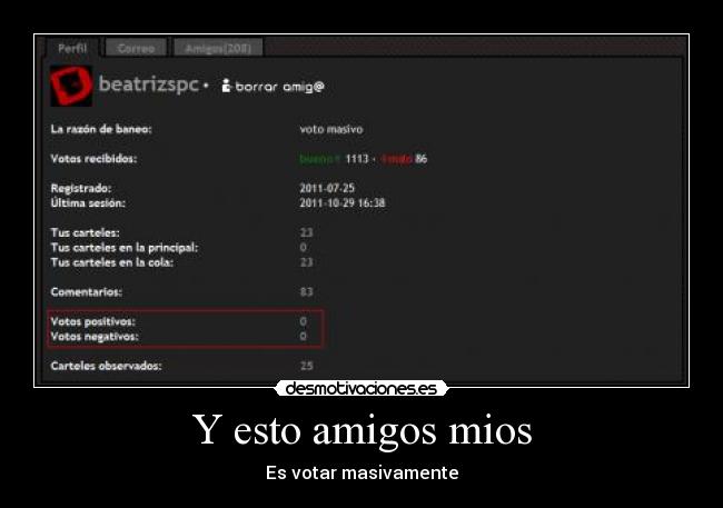 carteles amigos votos desmotivaciones