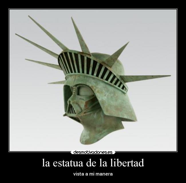 la estatua de la libertad -