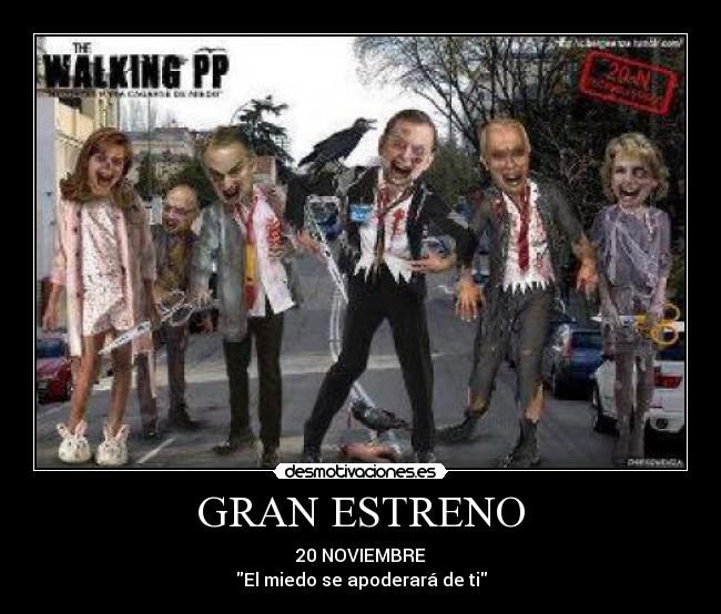 GRAN ESTRENO - 20 NOVIEMBRE
El miedo se apoderará de ti
