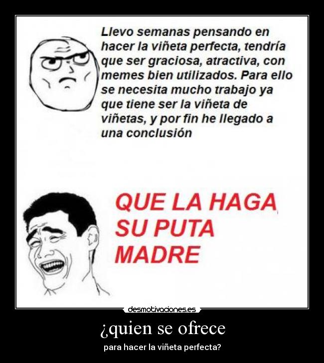 ¿quien se ofrece -