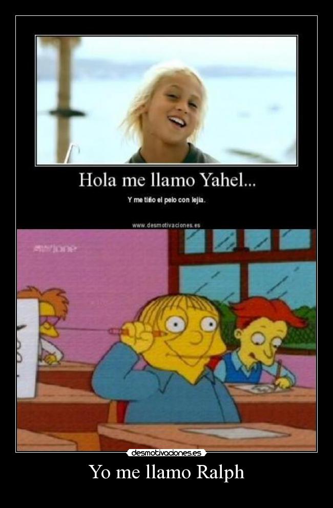 Yo me llamo Ralph -