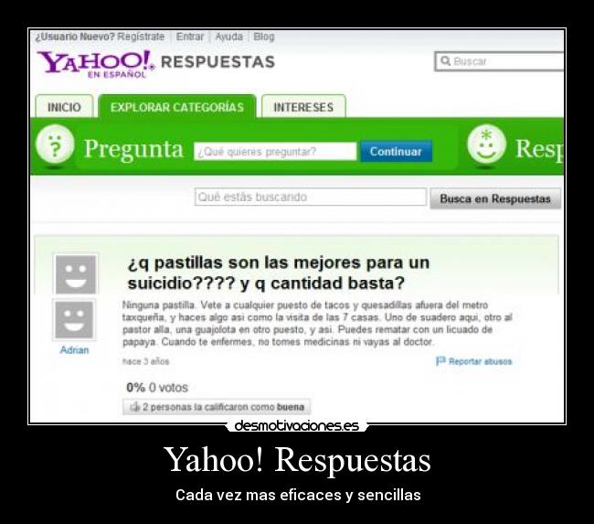 Yahoo! Respuestas -