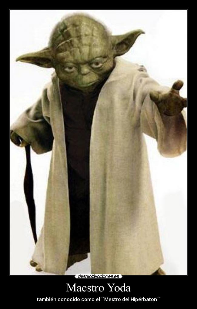 Maestro Yoda -
