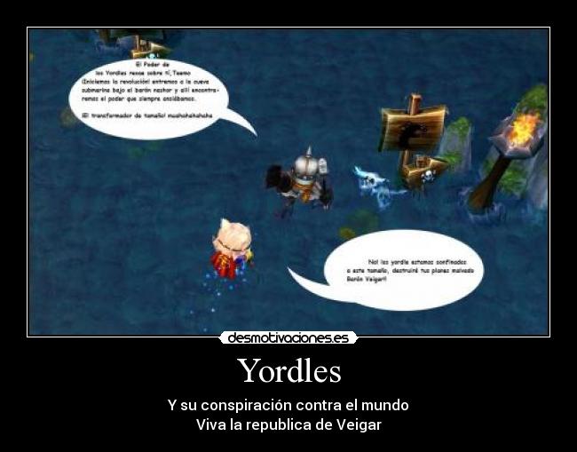 Yordles - Y su conspiración contra el mundo
Viva la republica de Veigar