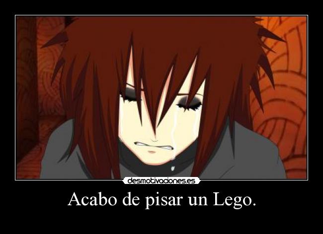 Acabo de pisar un Lego. - 