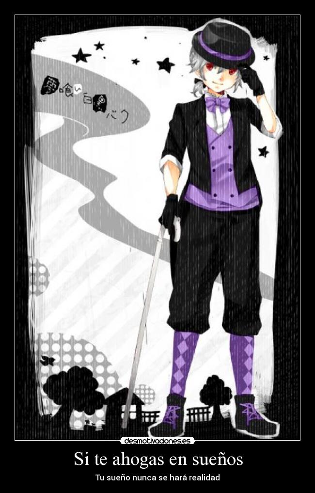 Si te ahogas en sueños -