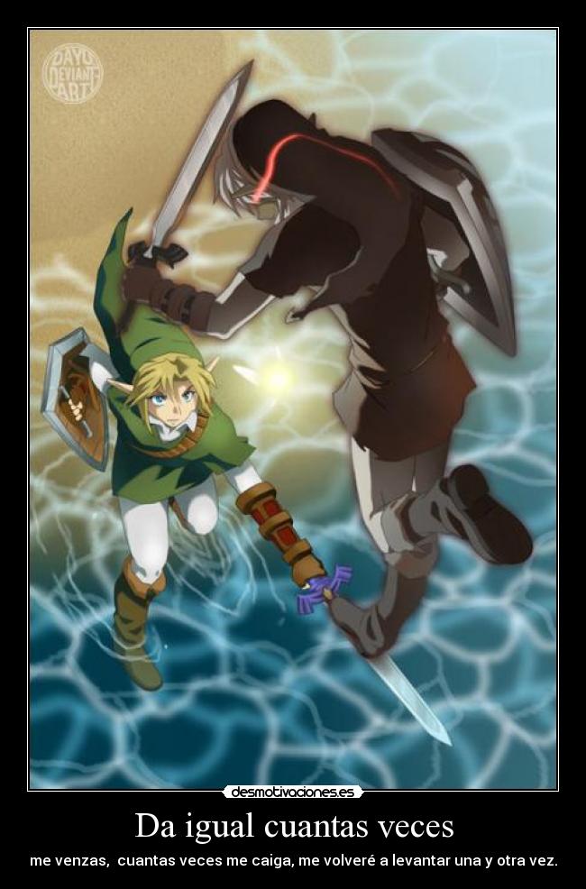 carteles link link oscuro thelegendofzelda igual cuantas veces desmotivaciones