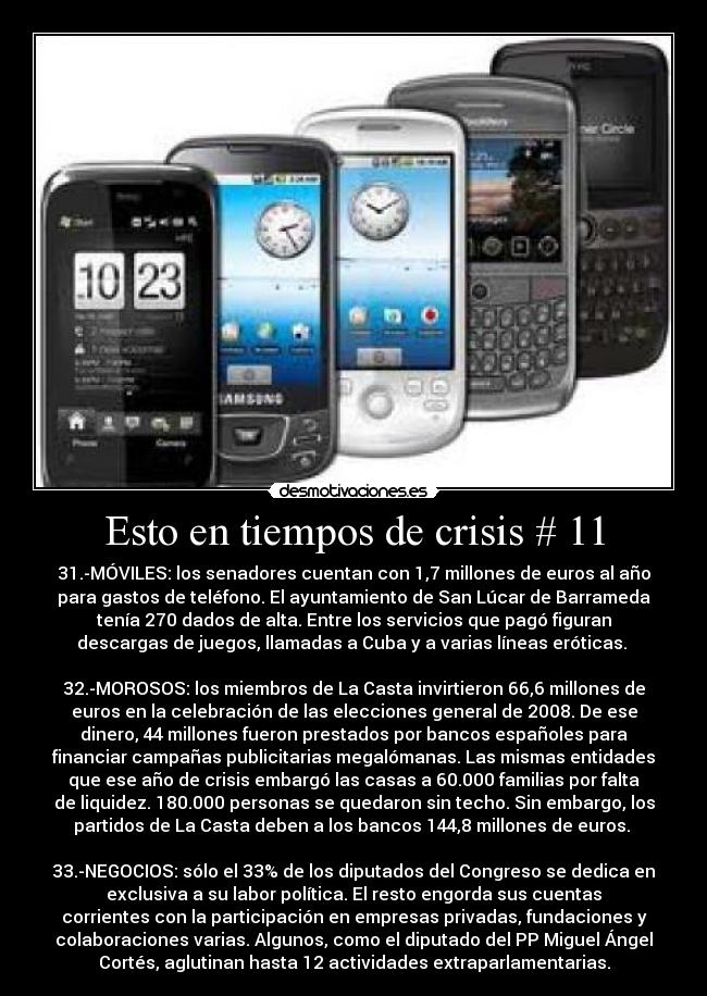 Esto en tiempos de crisis # 11 - 