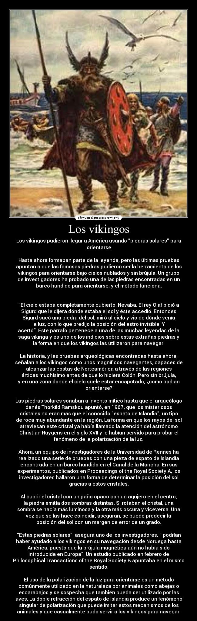 Los vikingos -
