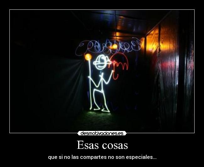 Esas cosas -