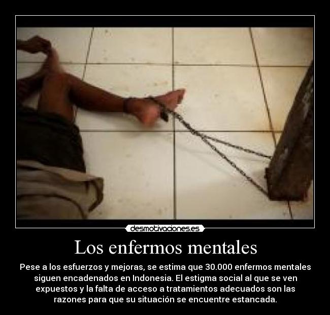Los enfermos mentales - 