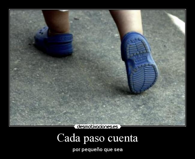 Cada paso cuenta -