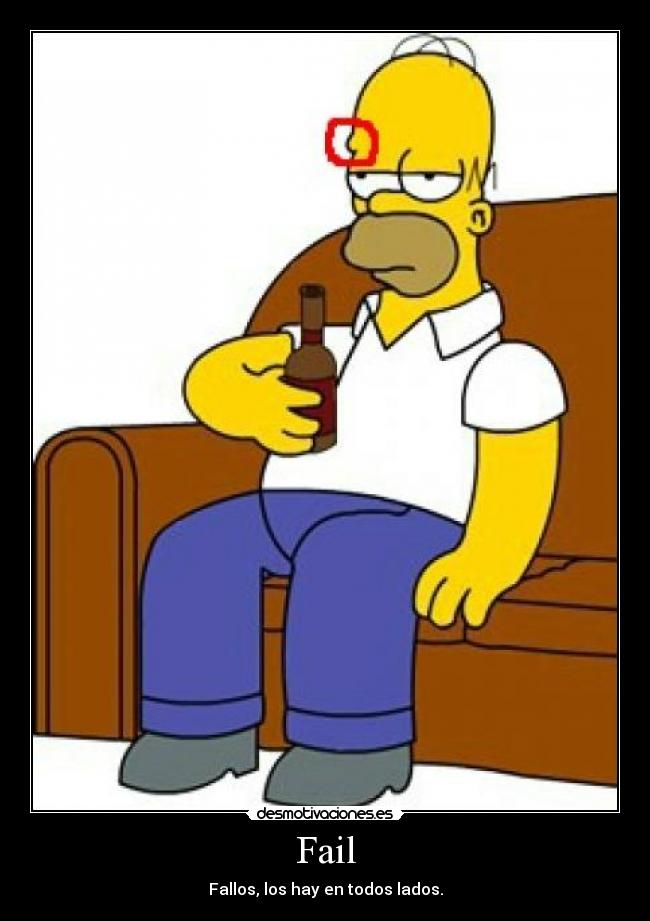 Fail - Fallos, los hay en todos lados.