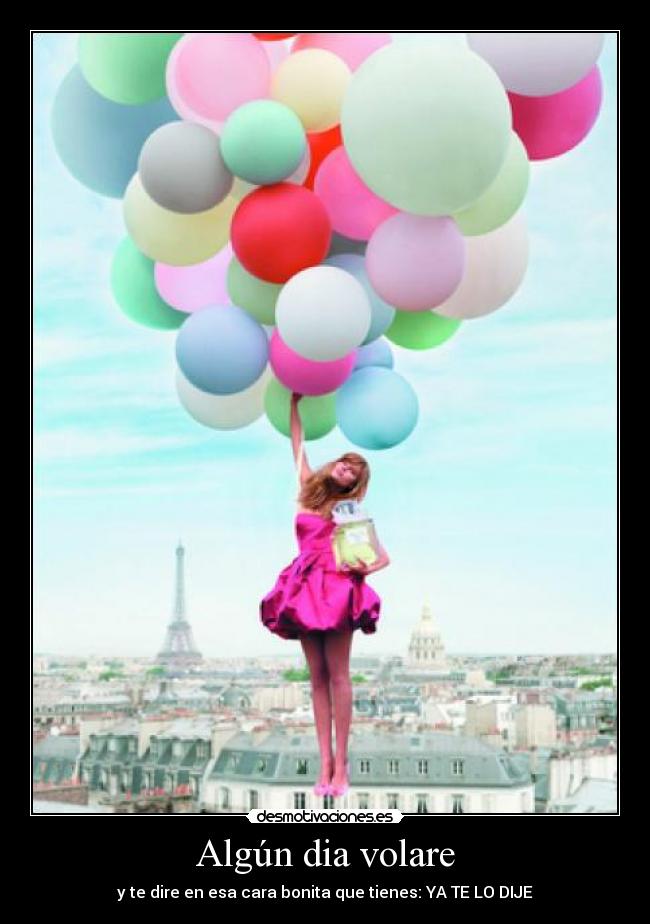 Algún dia volare -