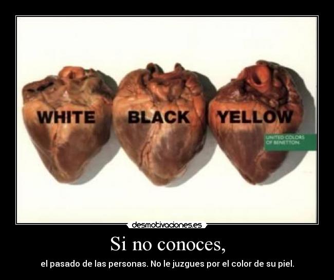 Si no conoces, - 