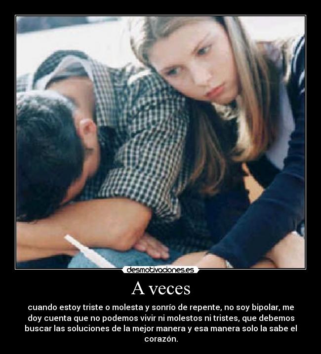 A veces -