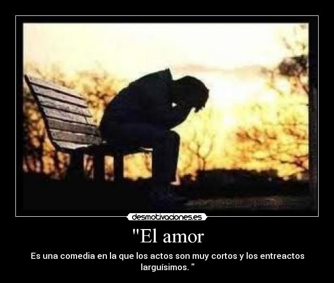 El amor -
