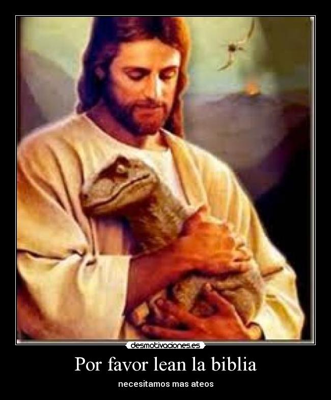 Por favor lean la biblia - 