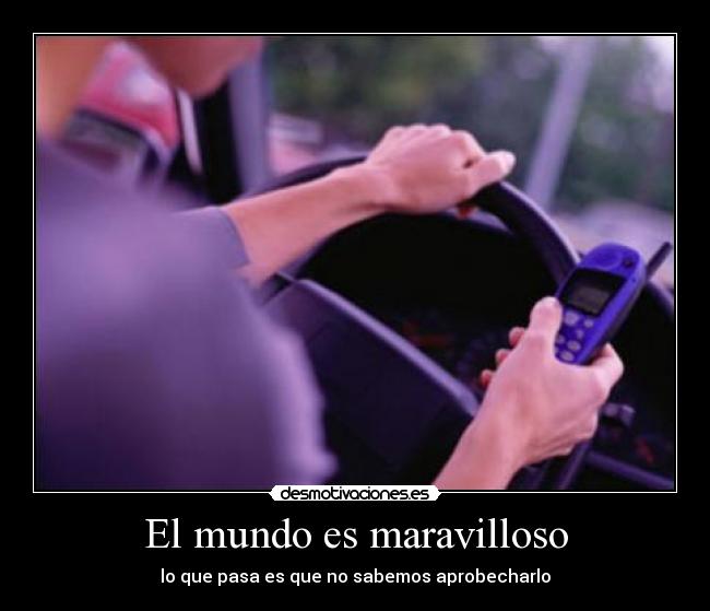 El mundo es maravilloso -