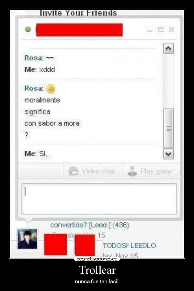 Trollear - nunca fue tan fácil.