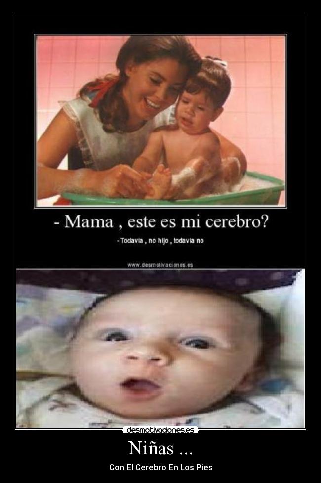 Niñas ... - Con El Cerebro En Los Pies