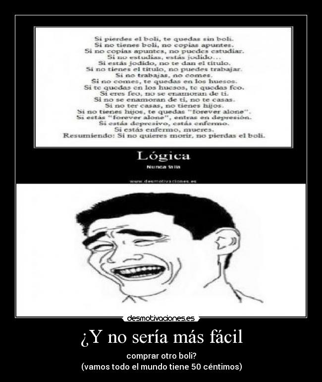 ¿Y no sería más fácil -