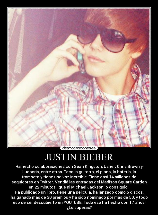 JUSTIN BIEBER -
