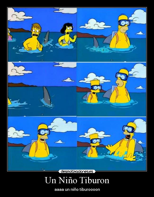 Un Niño Tiburon - aaaa un niño tiburoooon