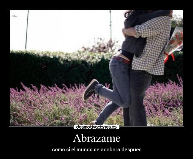 Abrazame -