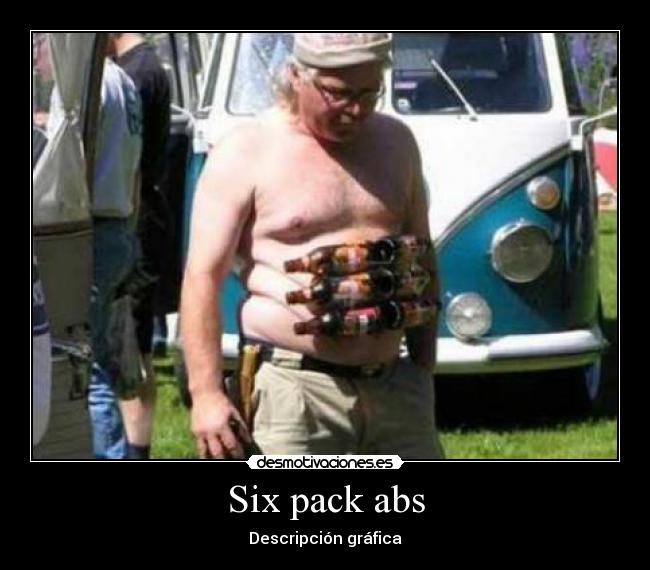 Six pack abs - Descripción gráfica