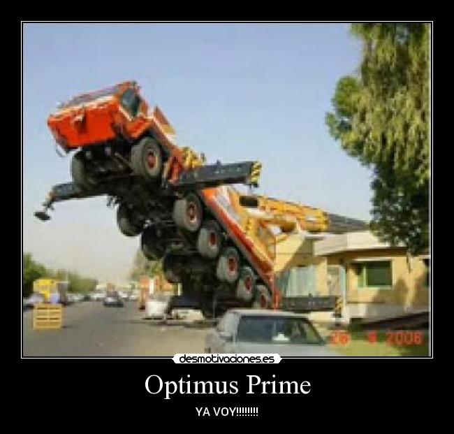 Optimus Prime - YA VOY!!!!!!!!