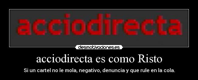 acciodirecta es como Risto -
