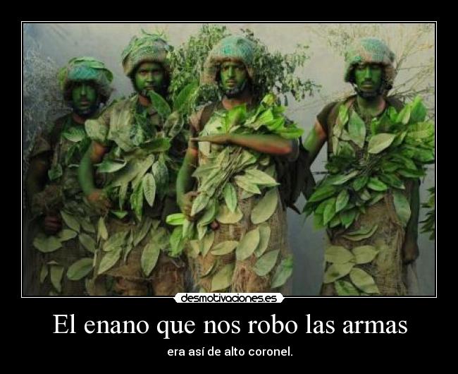 carteles enano les rompio orto les llevo las armas mientras dormian siesta zipuelo desmotivaciones