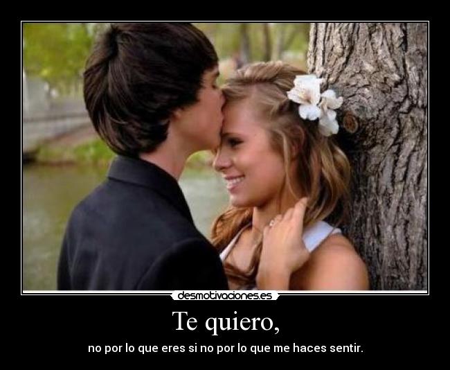 Te quiero, - 