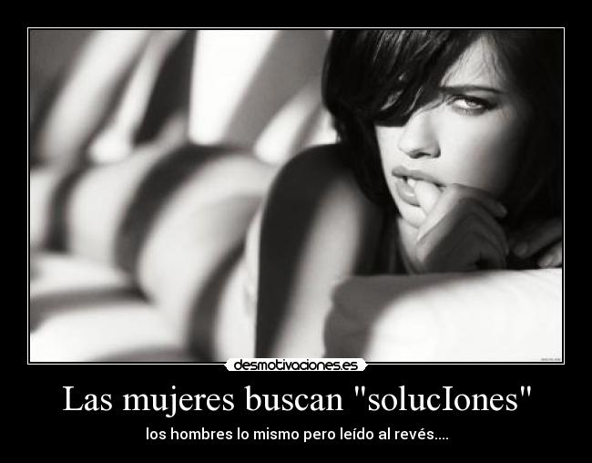 Las mujeres buscan solucIones -