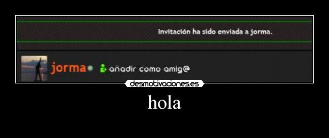 hola -
