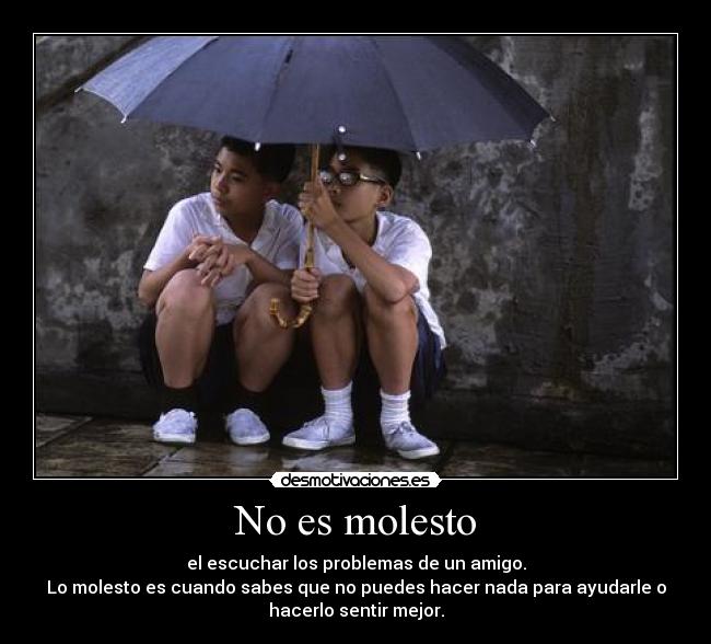 No es molesto - 